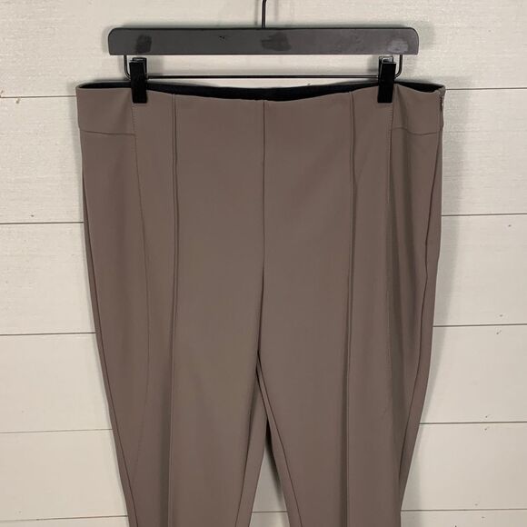 Lafayette 148 Gramercy Taupe size 14 office business - Picture 2 of 12